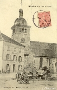 Hadol. - La Place et l'Eglise